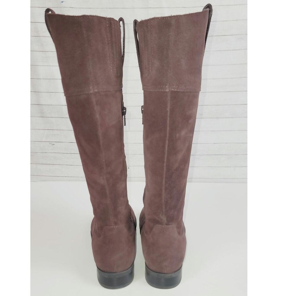 Vionic Downing Boot In Chocolate Brown Suede, Sz … - image 8